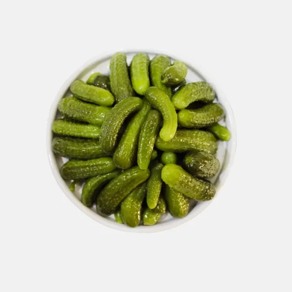 Cornichons en saumure - Bled Conserves Taourirt Maroc