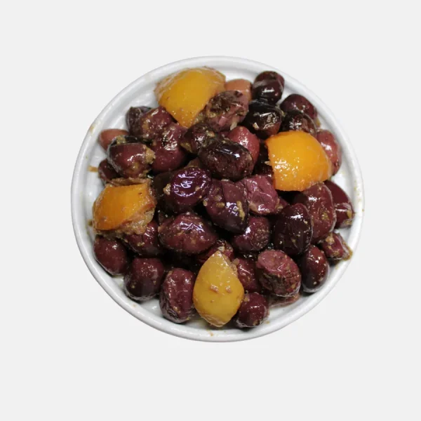 Olives dattes à la coriandre - Bled Conserves Taourirt Maroc