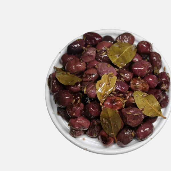 Olives dattes au cumin - Bled Conserves Taourirt Maroc