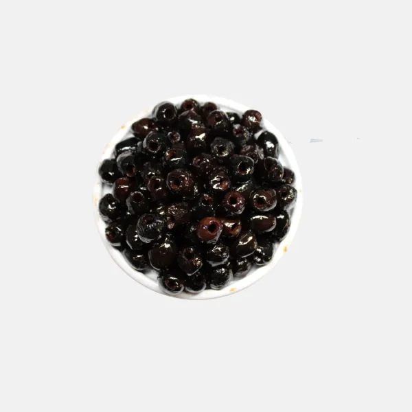 Olives noires façon Grèce dénoyautées - photo 2 - Bled Conserves Taourirt Maroc