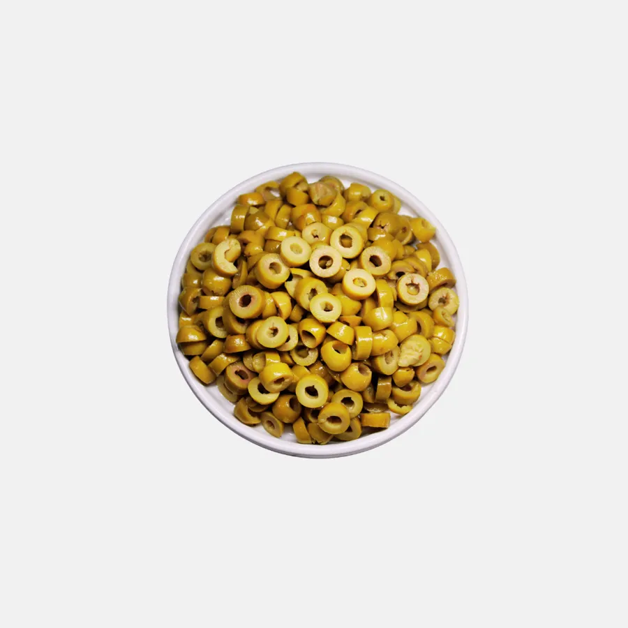 Olives vertes en rondelles