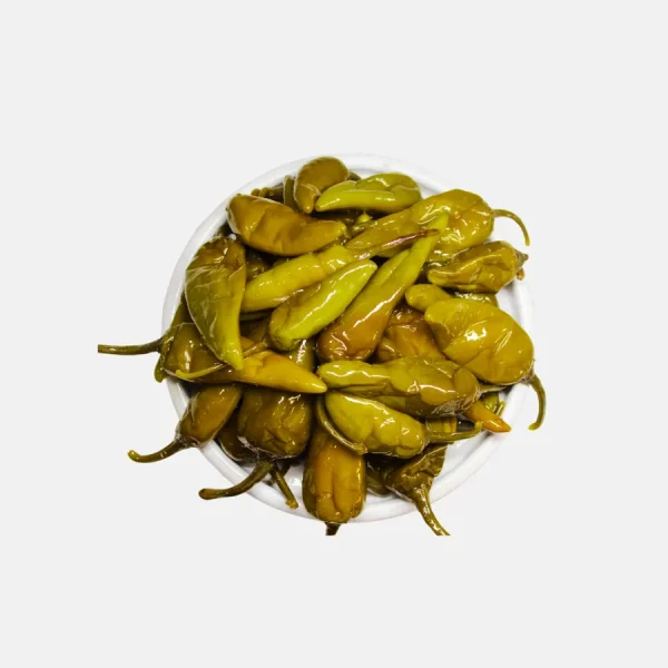Piment vert entier - Bled Conserves Taourirt Maroc