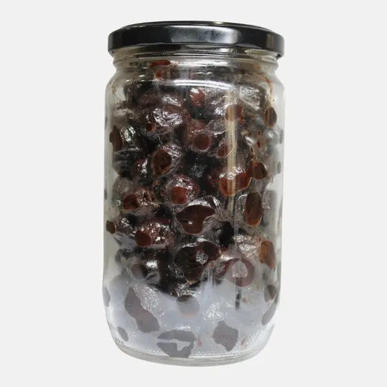 Olives noires façon grecque - Bocal 37 cl