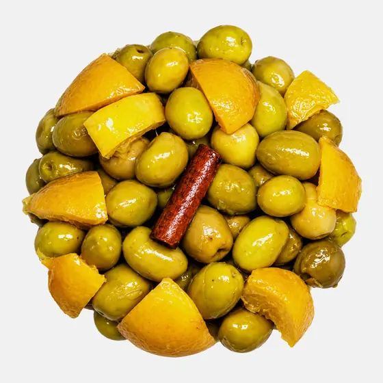 Cocktail d’olives à la citronnelle
