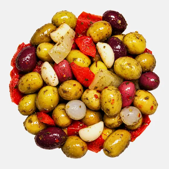 Cocktail d’olives à la marocaine douce