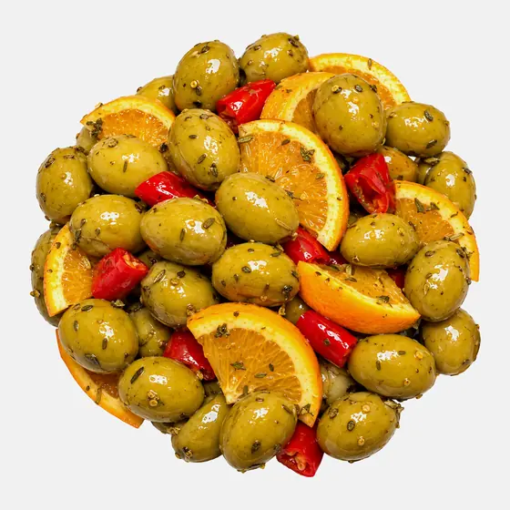 Cocktail d’olives exotique