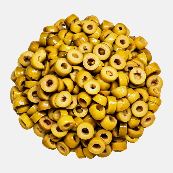 Olives vertes en rondelles - Seau 2,35 kg