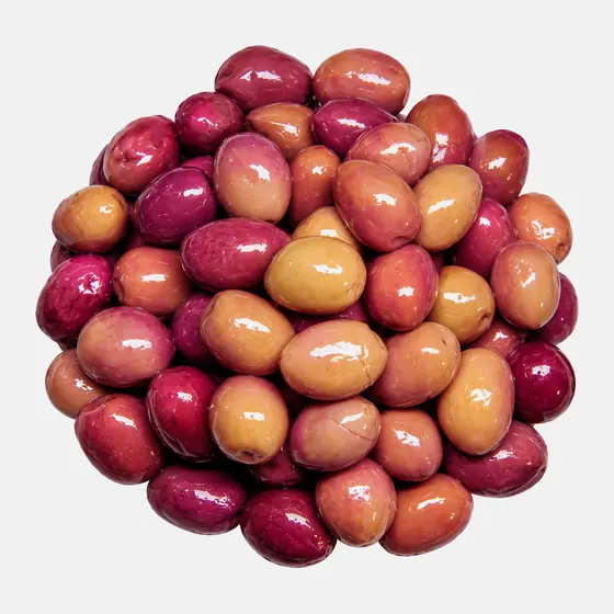 Olives violettes tailladées
