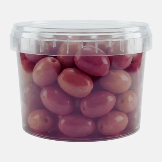 Olives violettes entières - Pot 550 g