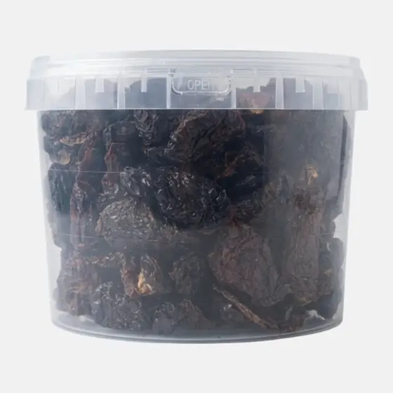Olives noires au sel sec - Pot 550 g