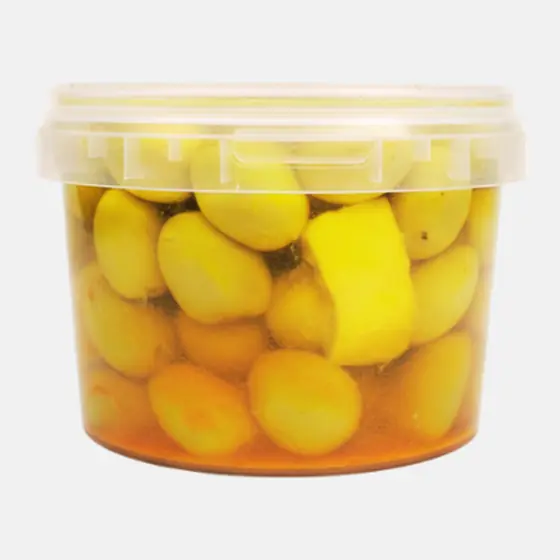Olives vertes au citron - Pot 550 g