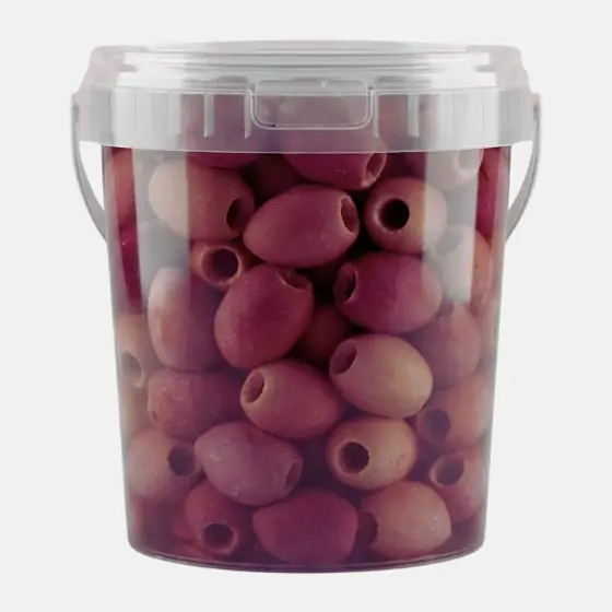 Olives violettes dénoyautées - Pot 900 g