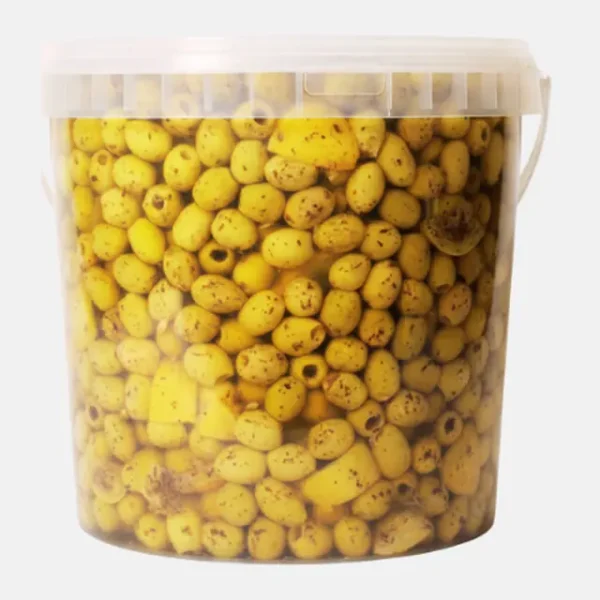 Seau plastique 10 L :Cocktail d’olives à la citronnelle, Bled Conserves