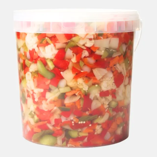 Macédoine de poivrons - Seau 10 L