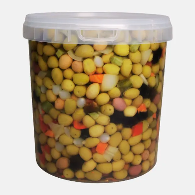 Mélange d’olives et légumes - Seau 10 L