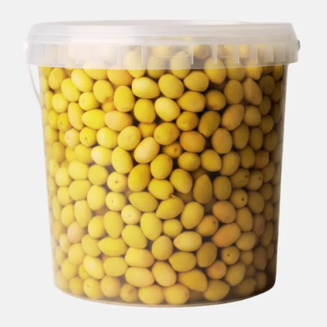 Olives vertes entières - Seau 10 L