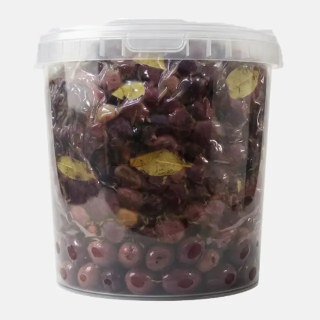 Olives noires façon grecque - Seau 10 L