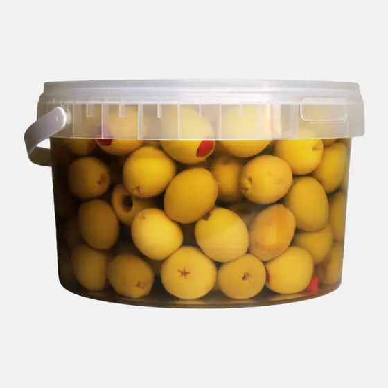 Olives vertes dénoyautées - Seau 2,35 kg