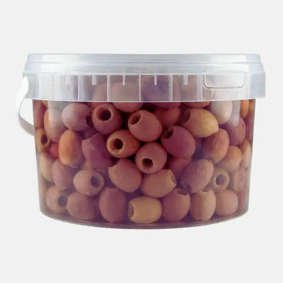 Olives violettes dénoyautées - Seau 2,35 kg