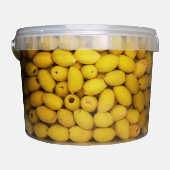 Olives vertes dénoyautées - Seau 2,5 kg