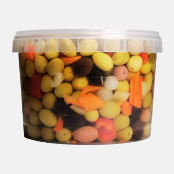 Salade d’olives aux légumes - Seau 2,5 kg