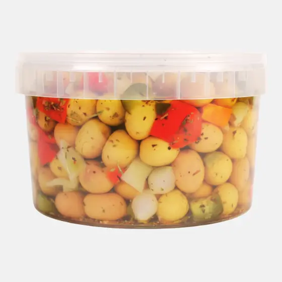 Mélange d’olives aux légumes - Seau 2,5 kg
