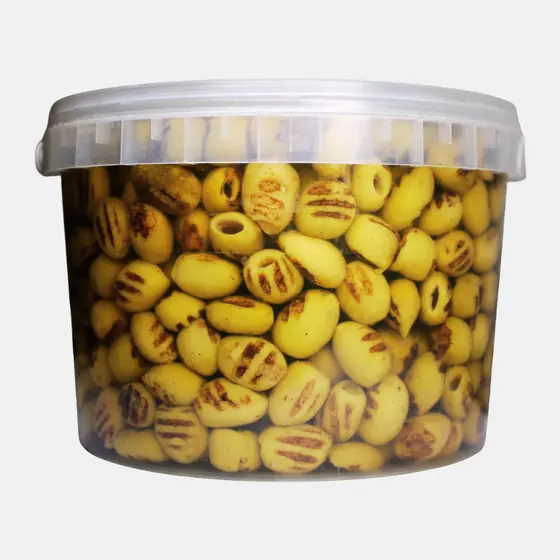 Olives vertes striées - Seau 2,5 kg